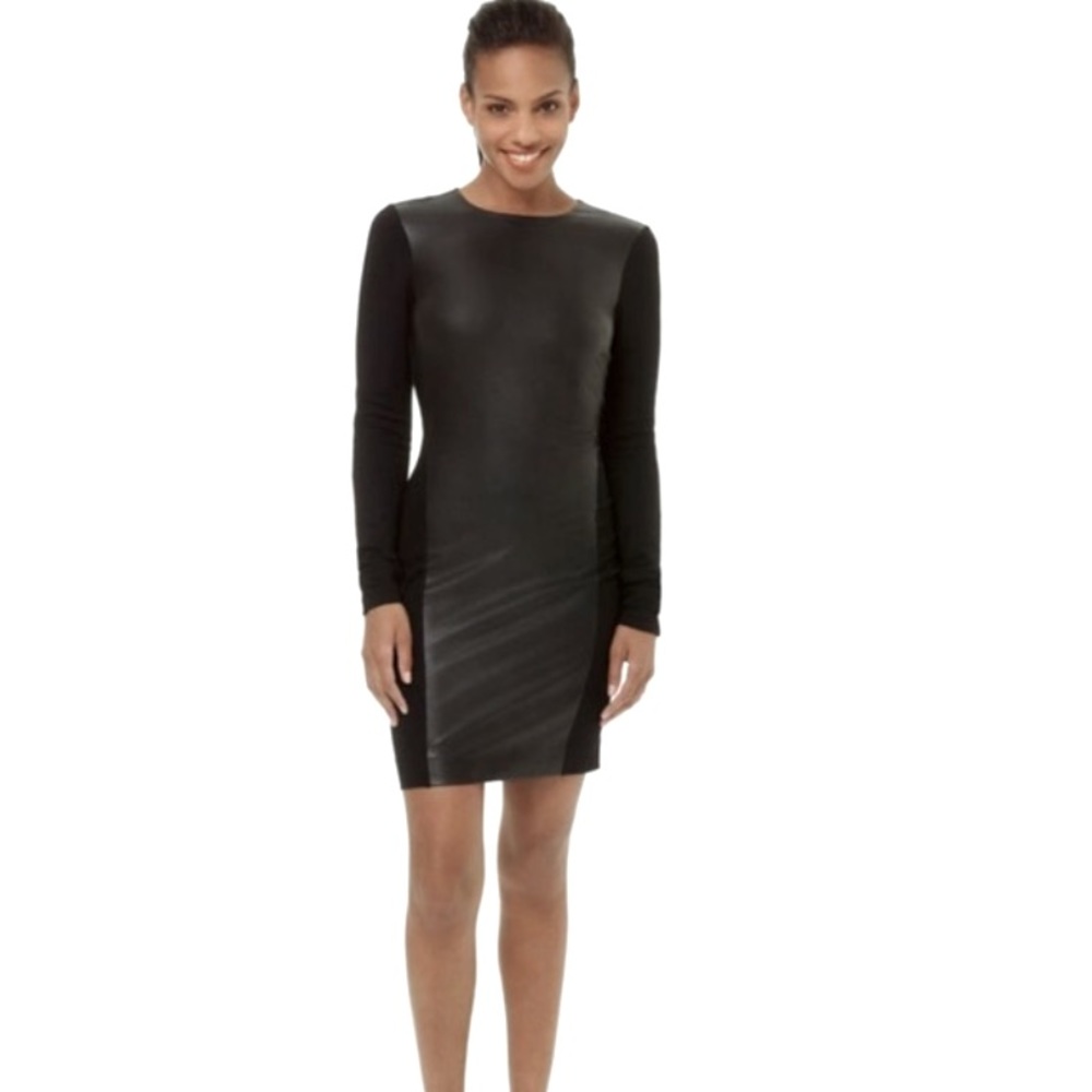 Wilfred ‘Royan’ Patent Leather Bodycon Dress